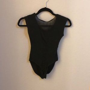 American apparel black bodysuit